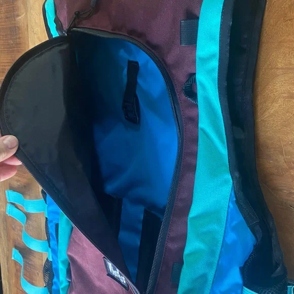 WhatVest Side-Hustle maroon/ teal S/M unisex - Picture 4 of 9